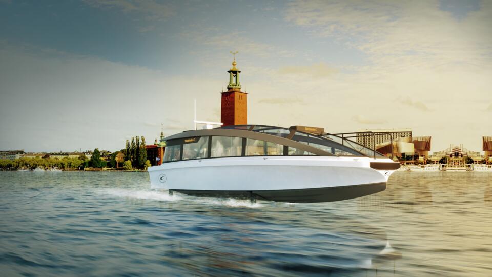 Candela Hydrofoil, the fastest electric boat for passenger transport