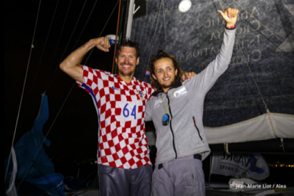 Ivica Kostelić became the first Croat to successfully cross the Atlantic