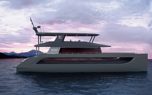 Silent-Yachts adds new hybrid model in collaboration with VisionF Yachts