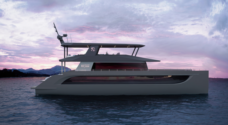 Silent-Yachts adds new hybrid model in collaboration with VisionF Yachts