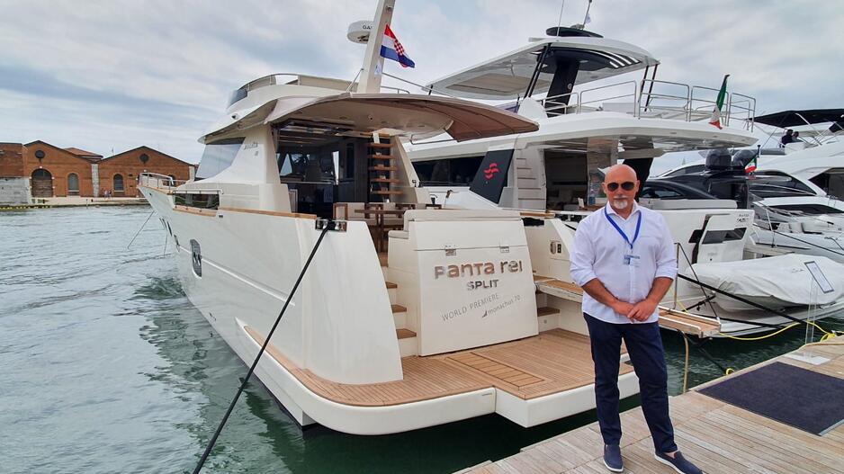 World Premiere of the Monachus 70 Fly at the Venice Boat Show