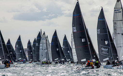 The second part of the Cro Melges 24 season opens with a record regatta in Split