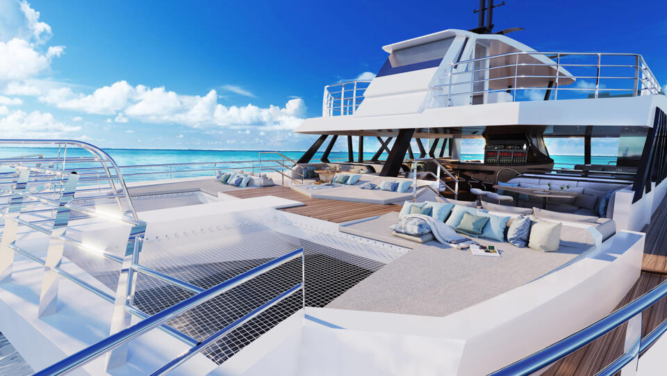 Colnago Marine, in cooperation with Salt&Water Studio, started the construction of a new 24-meter catamaran