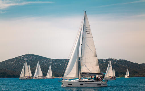 The Zadar archipelago hosted 42 sailboats in a humanitarian mission